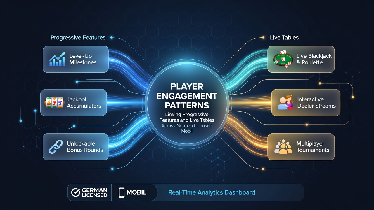 Schnittstellen-Synchronisation zwischen progressiven Jackpots und Live-Tischen in mobilen Casinos