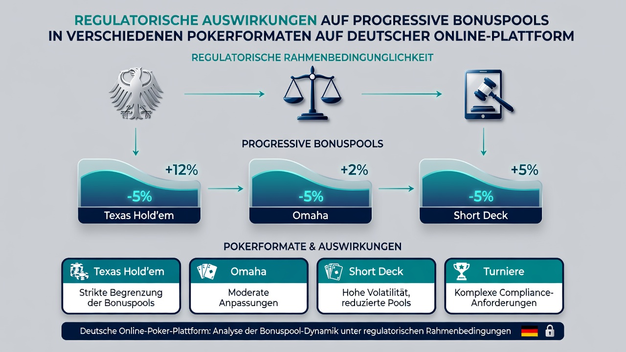Poker-Formate und progressive Pools unter deutscher Regulierung