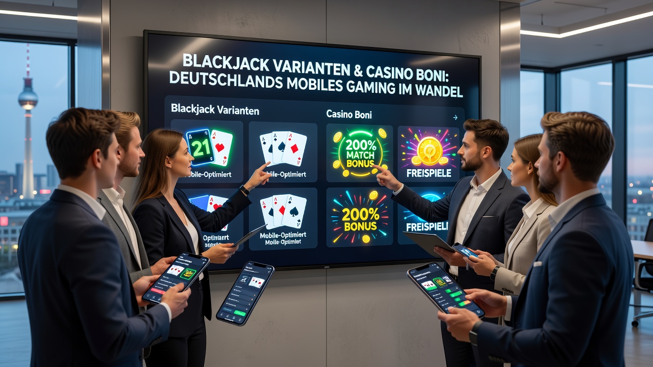 Synchronisation von Blackjack-Tischen und Bonus-Pools in mobilen deutschen Casinos